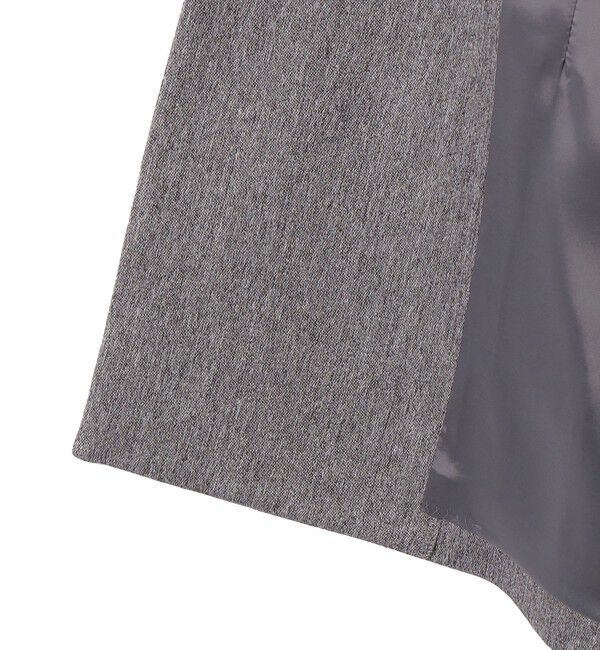 SHIPS for women「〈手洗い可能〉ウール 調 合繊 ダブル ジャケット」|テーラードジャケット|