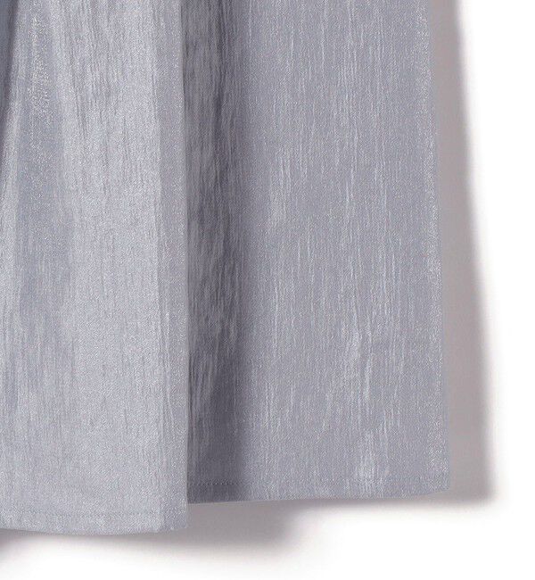 SHIPS for women「〈手洗い可能〉シャイニー フレア スカート」|スカート|