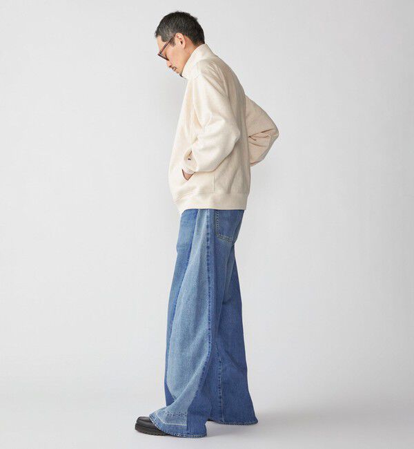 SHIPS「【SHIPS別注】Champion: リバースウィーブ スウェット スタンド ジップ カーディガン」|スウェット・ジャージ|