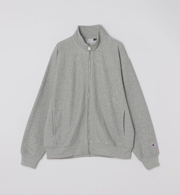SHIPS「【SHIPS別注】Champion: リバースウィーブ スウェット スタンド ジップ カーディガン」|スウェット・ジャージ|