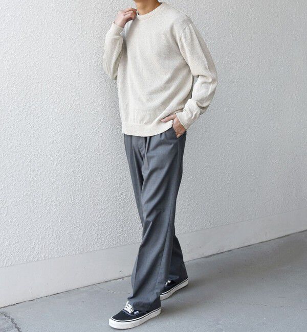 SHIPS any「SHIPS any:〈手洗い可能〉JAPAN MADE ペーパーヤーン ハイゲージ クルーネック ニット◆」|ニット・セーター|