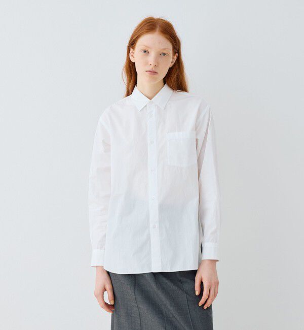 GALERIE VIE「コットンブロード レギュラーシャツ」|シャツ・ブラウス|