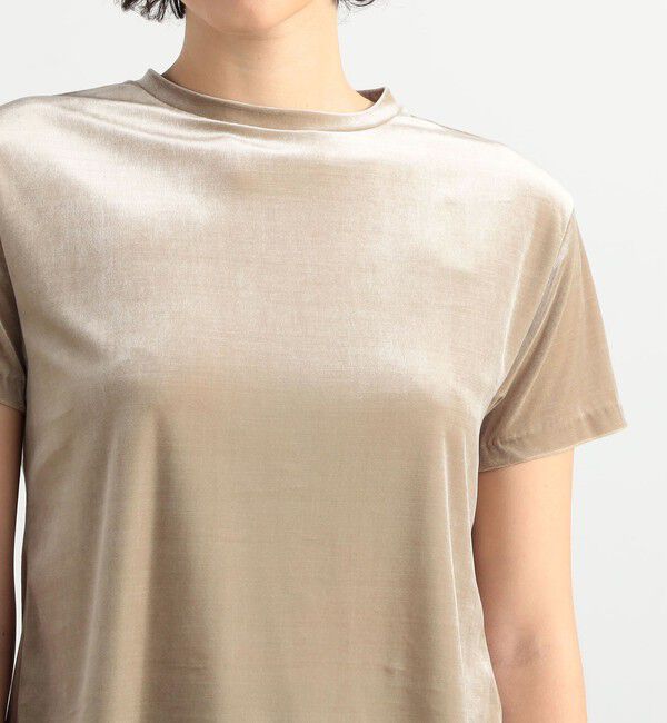 BACCA「inner piece ベロアジャージーTシャツ」|Tシャツ・カットソー|