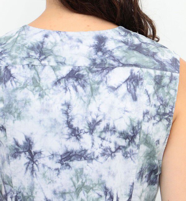 BACCA「メランジェコーデュロイ タイダイワンピース」|ワンピース|