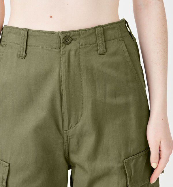 MACPHEE「コットンレーヨンモールスキン カーゴパンツ」|カーゴ|