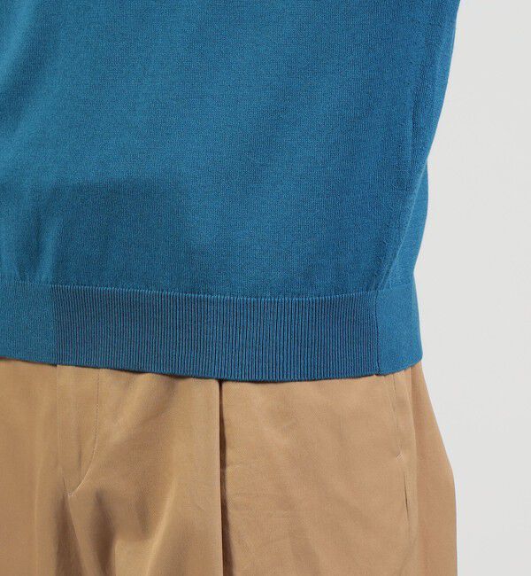 TOMORROWLAND MENS「シルクコットン クルーネックプルオーバー」|ニット・セーター|