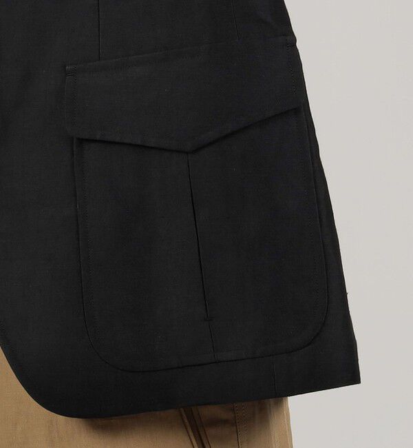 TOMORROWLAND MENS「リネンキュプラ シューティングジャケット」|テーラードジャケット|