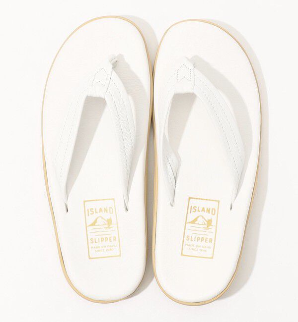 TOMORROWLAND GOODS「ISLAND SLIPPER PT202 レザートングサンダル」|サンダル|