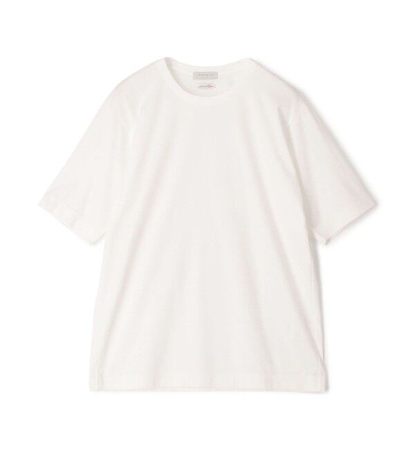 TOMORROWLAND MENS「オーガニックスムース クルーネックTシャツ」|Tシャツ・カットソー|11 ホワイト