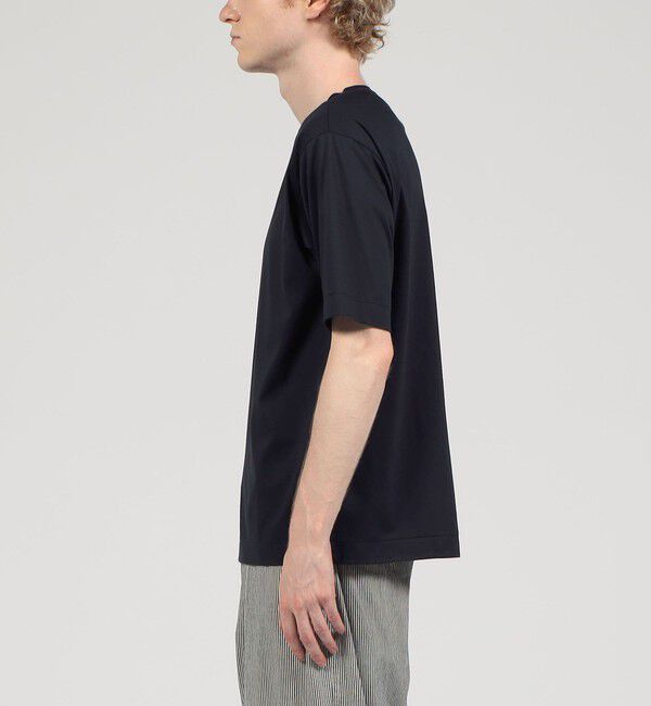 TOMORROWLAND MENS「オーガニックスムース クルーネックTシャツ」|Tシャツ・カットソー|