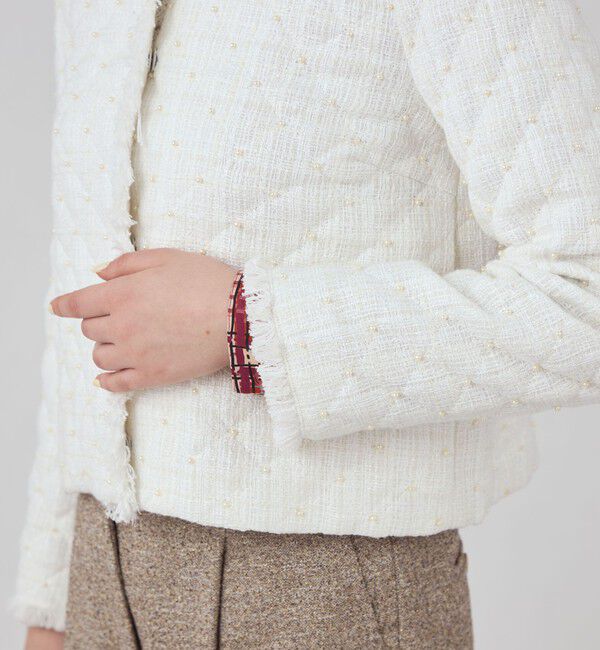 Ballsey「Bella シングルクルージャケット」|ノーカラージャケット|