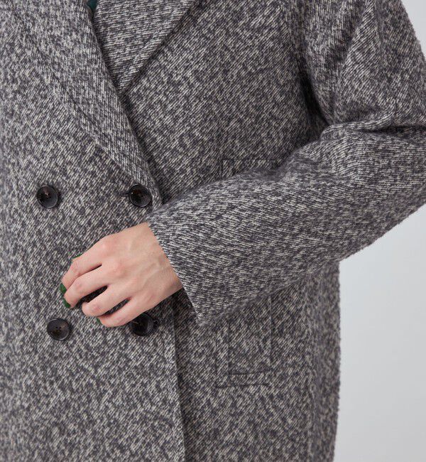 TOMORROWLAND collection「ファンシーダイヤゴナル ショートコート」|その他|