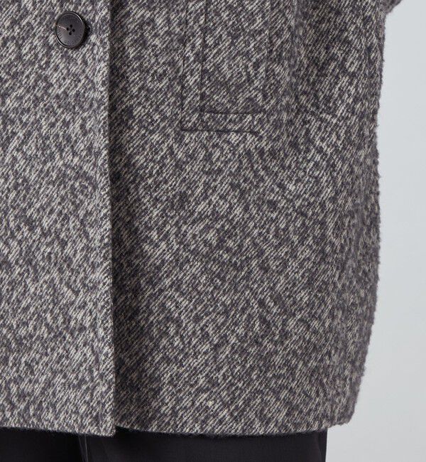 TOMORROWLAND collection「ファンシーダイヤゴナル ショートコート」|その他|