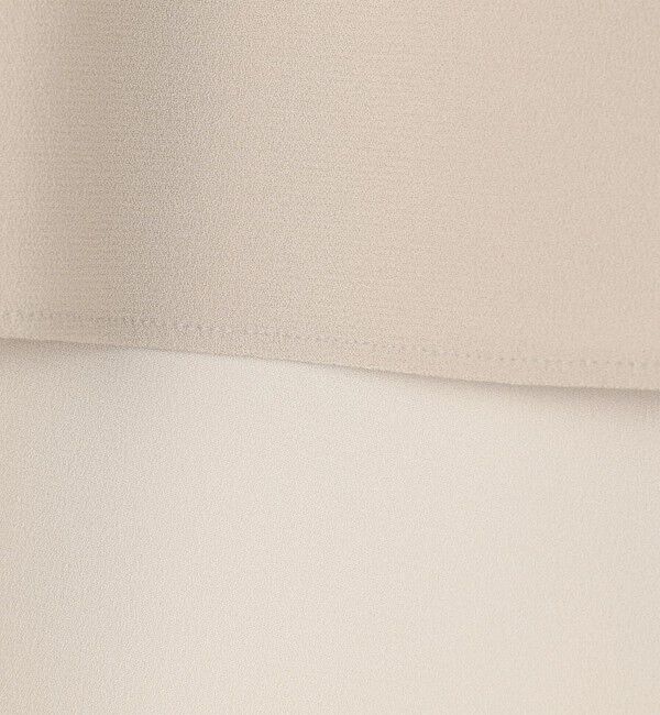 BACCA「ジョーゼットサテン スカートパンツ」|スラックス|