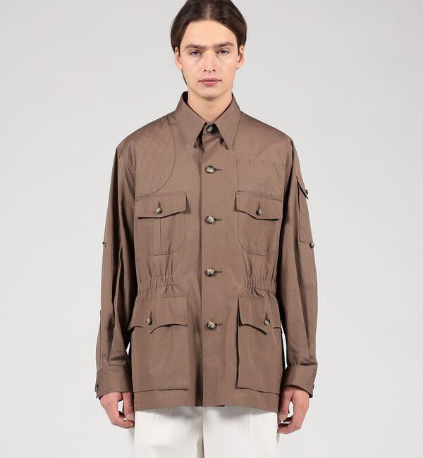 TOMORROWLAND MENS「【別注】Willis&Geiger コットン シャツブルゾン」|ブルゾン・スタジャン|