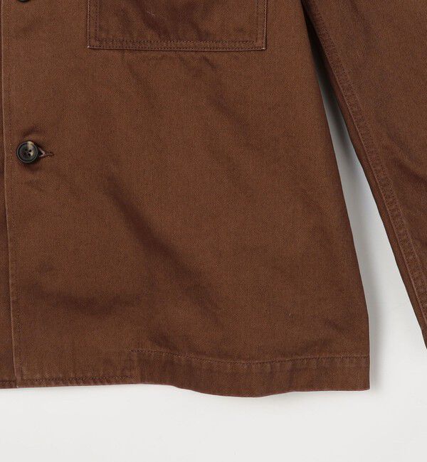 GALERIE VIE「サンフェードデニム ツーポケットブルゾン」|ブルゾン・スタジャン|