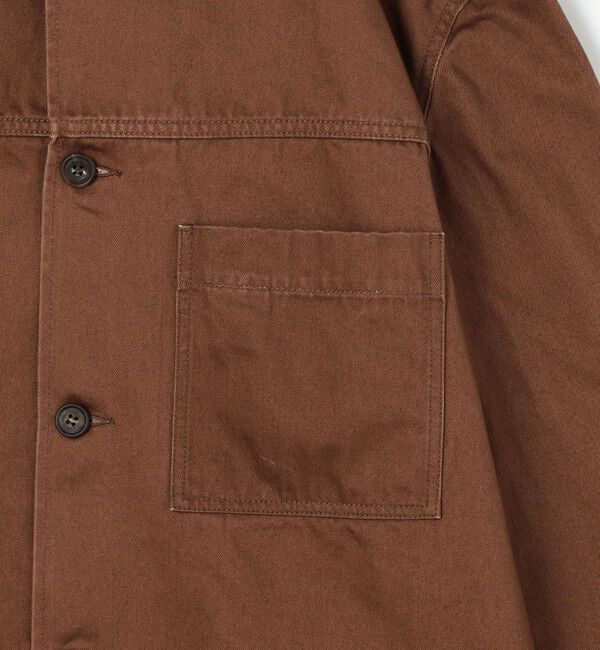 GALERIE VIE「サンフェードデニム ツーポケットブルゾン」|ブルゾン・スタジャン|