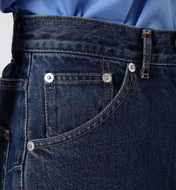 MACPHEE「コットンデニム コクーンテーパードパンツ」|デニム|