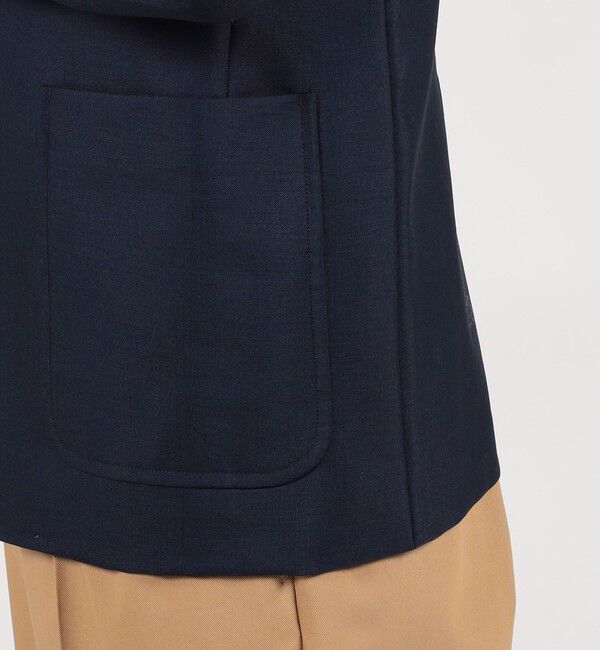 TOMORROWLAND MENS「ウールモヘアヤ シングルブレステッド 3Bジャケット」|テーラードジャケット|