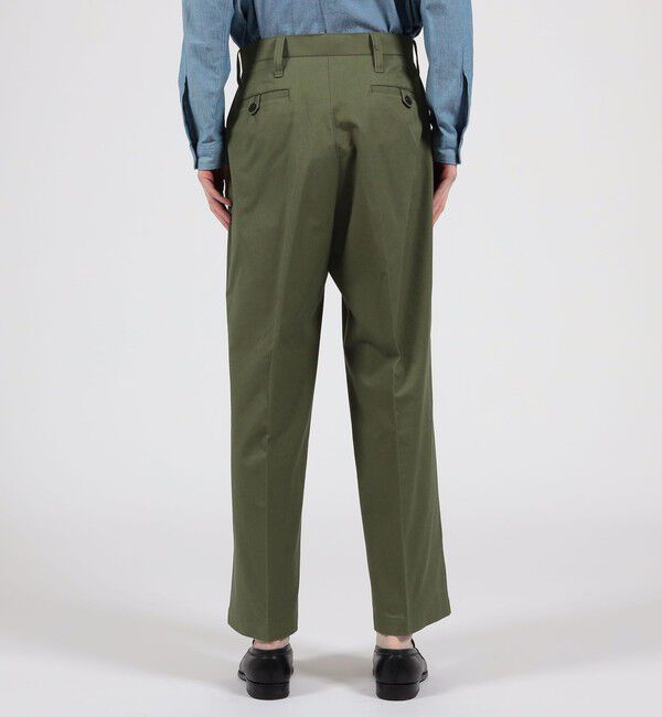 TOMORROWLAND MENS「コットンツイル ベイカーパンツ」|チノ|