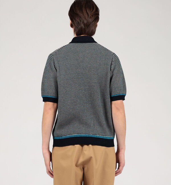 TOMORROWLAND MENS「TOMORROWLAND Tricot マーセライズコットン ハーフスリーブニット」|ニット・セーター|