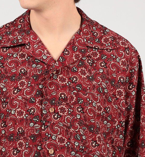 TOMORROWLAND BUYING WEAR「【別注】m's braque ポリエステル オープンカラー ハーフスリーブシャツ」|シャツ・ブラウス|