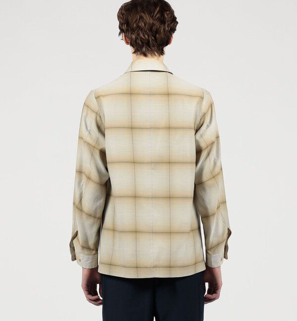 TOMORROWLAND MENS「【別注】PENDLETON コットンシルク トップスタージャケット」|テーラードジャケット|