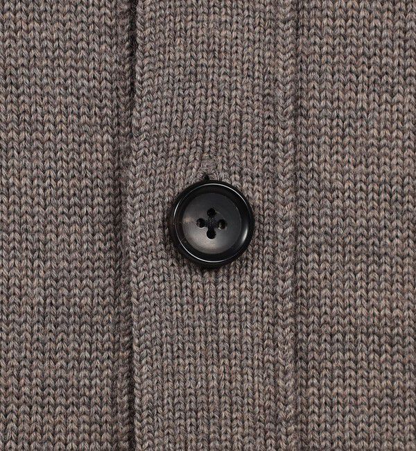 TOMORROWLAND MENS「TOMORROWLAND tricot ウール スタンドカラーニットカーディガン」|カーディガン|