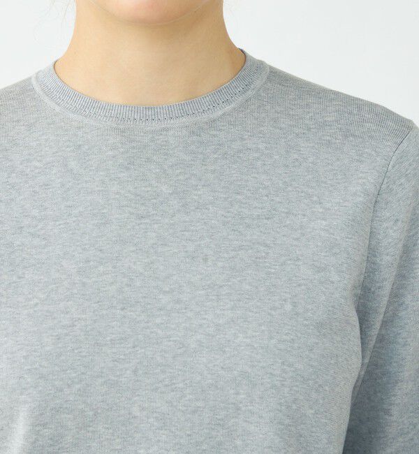 Ballsey「スビンコットン クルーネックプルオーバー」|ニット・セーター|
