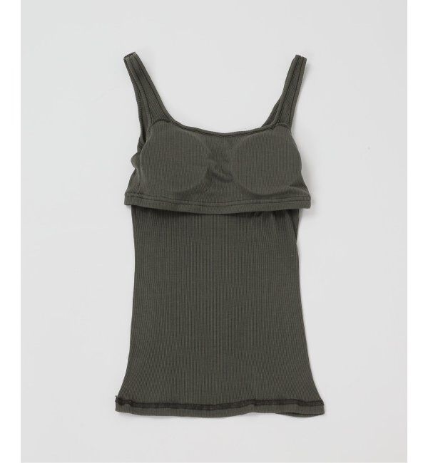 EMILYWEEK「シルクテレコリブブラタンクトップ」|インナー|