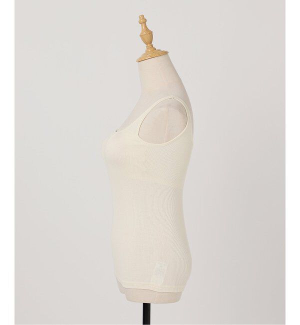 EMILYWEEK「シルクテレコリブブラタンクトップ」|インナー|