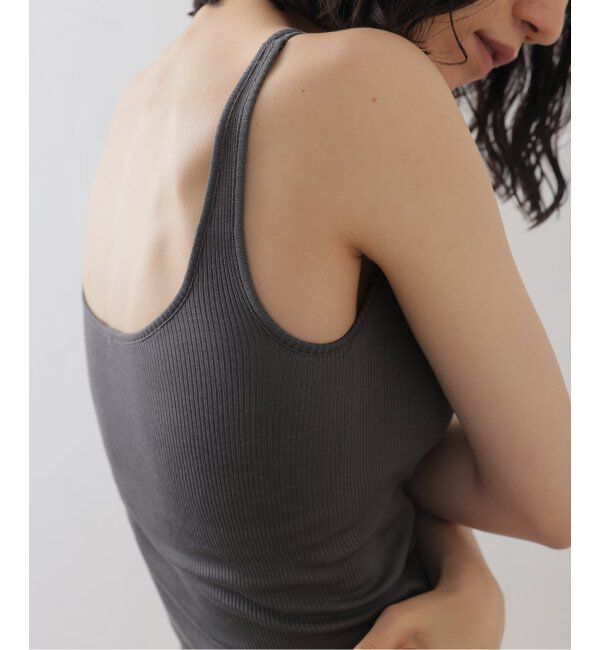 EMILYWEEK「シルクテレコリブブラタンクトップ」|インナー|