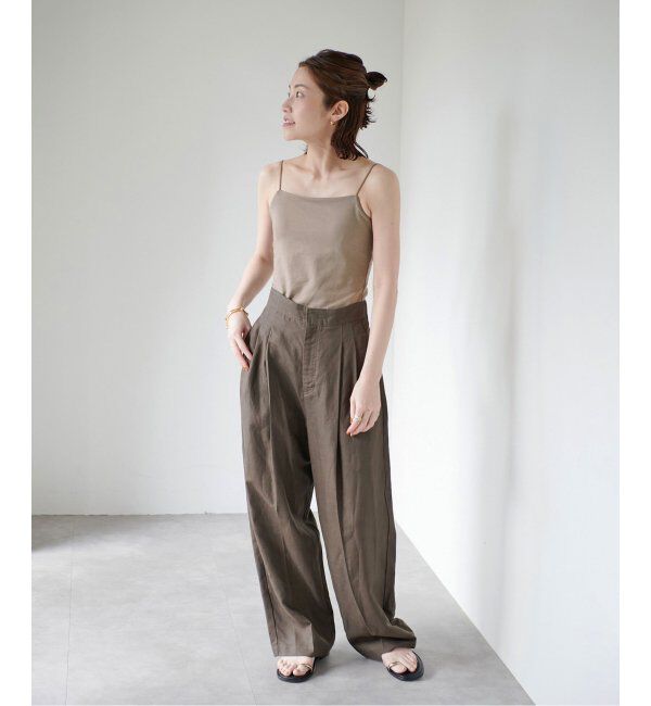 EMILYWEEK「《追加》オーガニックコットン混 ストレッチブラキャミソール」|インナー|