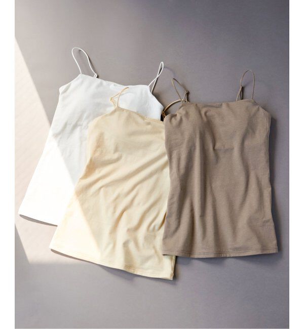 EMILYWEEK「《追加》オーガニックコットン混 ストレッチブラキャミソール」|インナー|