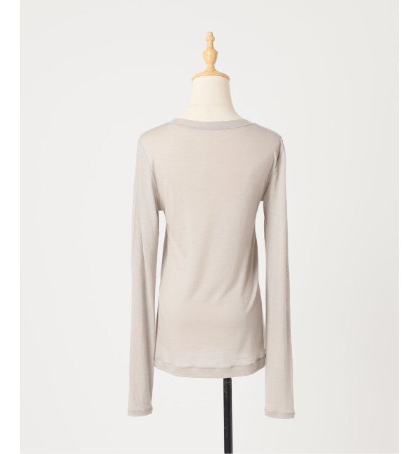 EMILYWEEK「スーパーウール クルーネックシアープルオーバー」|Tシャツ・カットソー|
