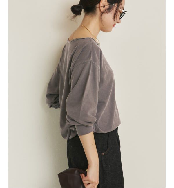 Plage「Garment dye mini 裏毛」|スウェット・ジャージ|