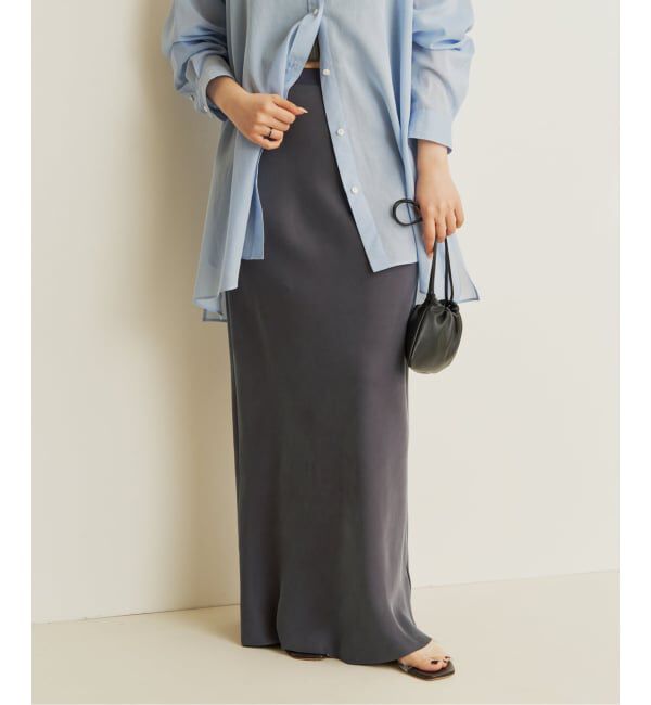 Plage「《一部店舗・WEB限定》Fibril Nuance スカート」|スカート|