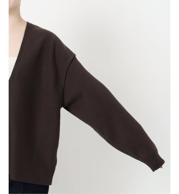 SLOBE IENA「スムースオーバーVネックニット」|ニット・セーター|