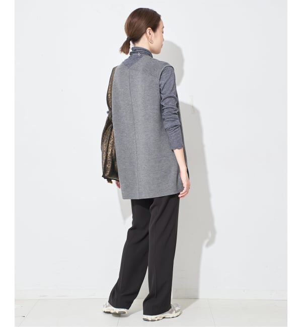 SLOBE IENA「《追加》ダブルフェイスニットベスト」|ベスト・ジレ|