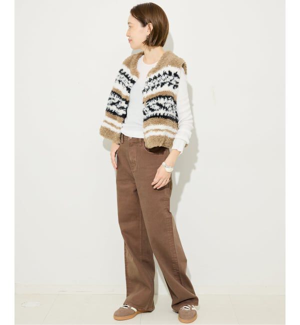 SLOBE IENA「《WEB限定/追加2》スイビハイゲージプルオーバー」|ニット・セーター|