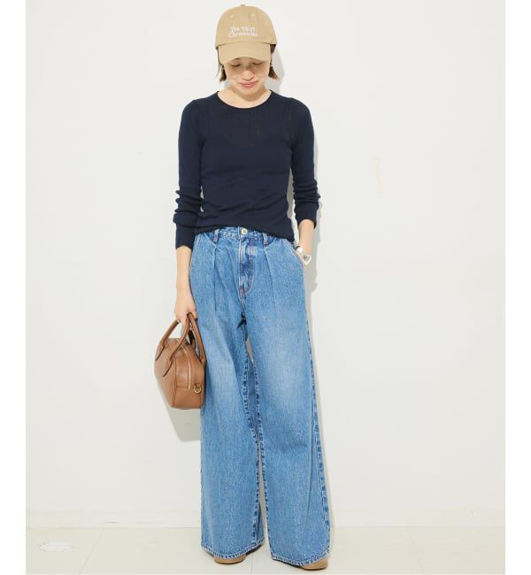 SLOBE IENA「《WEB限定/追加2》スイビハイゲージプルオーバー」|ニット・セーター|