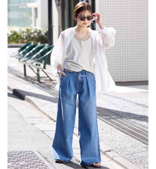 SLOBE IENA「《追加》ラミースキッパーシャツ」|シャツ・ブラウス|