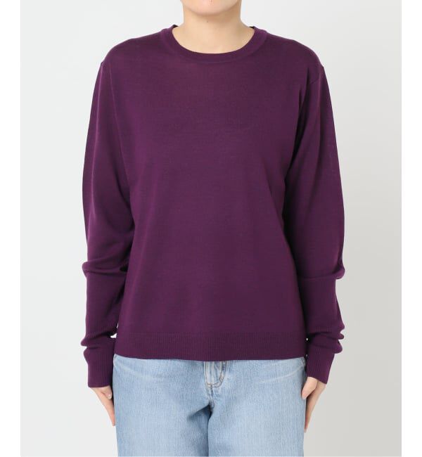 SLOBE IENA「《追加》ウォッシャブルプレーンニット」|ニット・セーター|