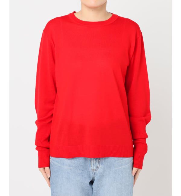 SLOBE IENA「《追加》ウォッシャブルプレーンニット」|ニット・セーター|