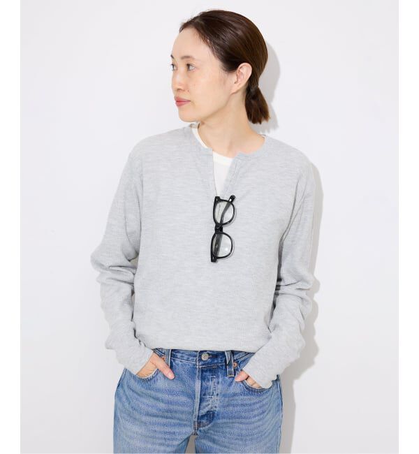 SLOBE IENA「HANES/ヘインズ SLOBE別注 WAFFLE 2パックカットソー」|Tシャツ・カットソー|