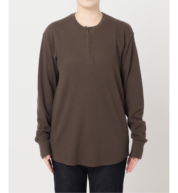 SLOBE IENA「HANES/ヘインズ SLOBE別注 WAFFLE 2パックカットソー」|Tシャツ・カットソー|