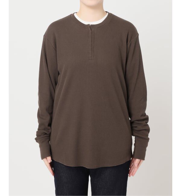 SLOBE IENA「HANES/ヘインズ SLOBE別注 WAFFLE 2パックカットソー」|Tシャツ・カットソー|