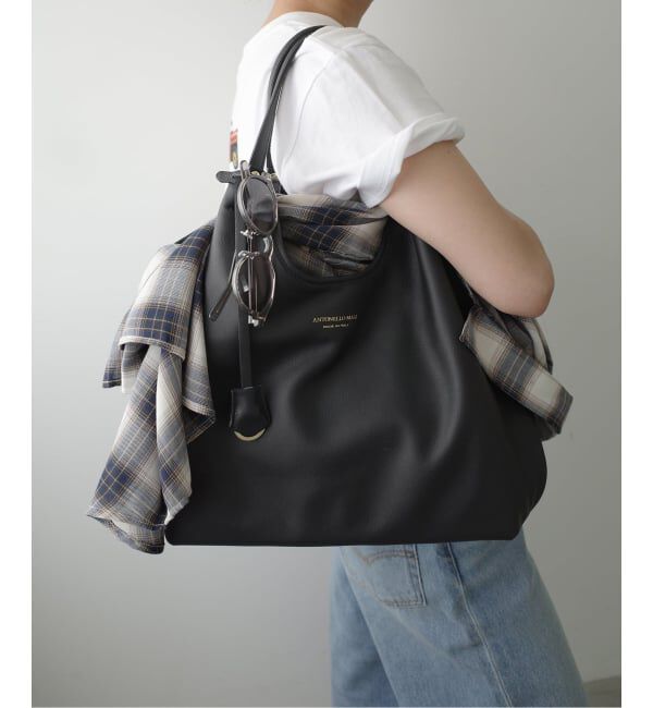 SLOBE IENA「《追加2》ANTONELLO MASI/アントネッロマージ SLOBE別注 レザートートバッグ」|トートバッグ|