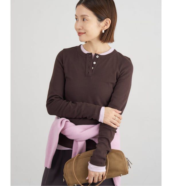 IENA「FLORE FLORE/フローレフローレ JESS LONGSLEEVE Tシャツ」|Tシャツ・カットソー|