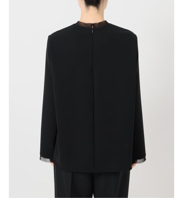 VERMEIL par iena「Minimal Double Cross ブラウス」|シャツ・ブラウス|